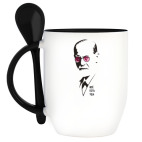 Кружка с ложкой