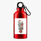 Металлическая бутылка 400 мл UV-DTF