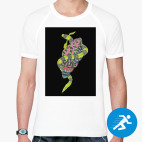 Мужская спортивная футболка