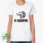 Женская футболка органик