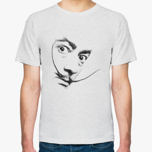 Футболка с принтом Усы