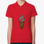 Женская рубашка поло