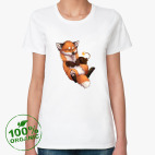 Женская футболка органик