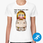 Женская спортивная футболка