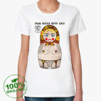 Женская футболка органик