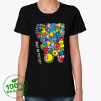 Женская футболка органик