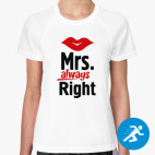 Женская спортивная футболка