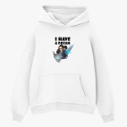 Толстовка худи оверсайз