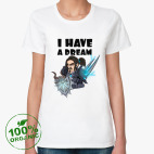 Женская футболка органик