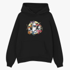 Толстовка худи оверсайз