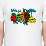 save a vegetable-eat  a pig