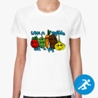 Женская спортивная футболка