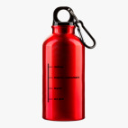 Металлическая бутылка 400 мл UV-DTF