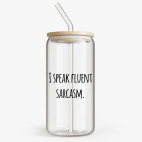 Банка с бамбуковой крышкой