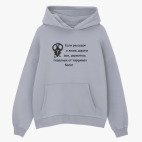 Толстовка худи оверсайз