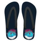 Шлёпанцы Брутальная рыба панк Punk fish