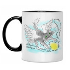 Кружка двухцветная