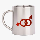 Кружка металлическая