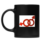 Кружка цветная UV-DTF