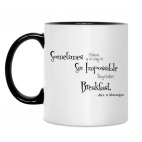 Кружка двухцветная