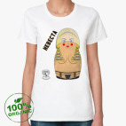 Женская футболка органик