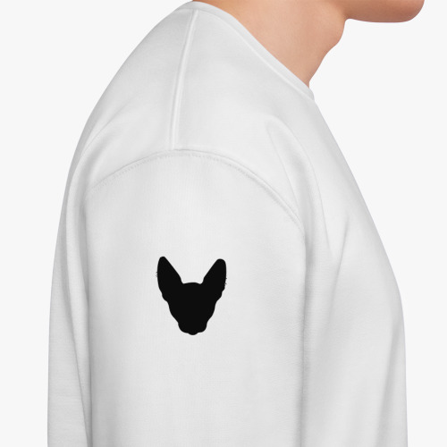 Свитшот с принтом Для подростков, рокеров, неформалов