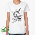 Женская футболка органик