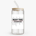 Банка с бамбуковой крышкой