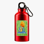 Металлическая бутылка 400 мл UV-DTF