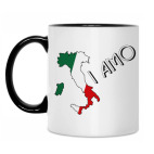 Кружка двухцветная