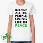 Женская футболка органик