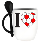 Кружка с ложкой