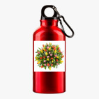 Металлическая бутылка 400 мл UV-DTF