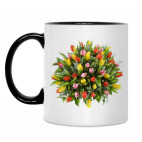 Кружка двухцветная