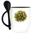 Кружка с ложкой