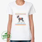 Женская футболка органик