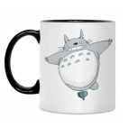 Кружка двухцветная