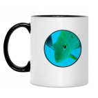 Кружка двухцветная