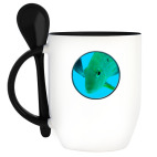 Кружка с ложкой