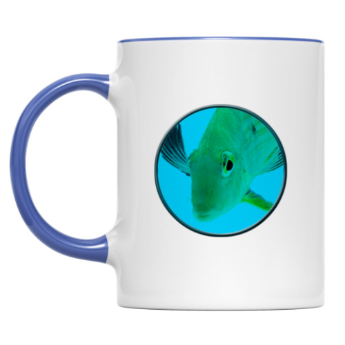 Кружка с принтом Рыба