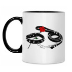 Кружка двухцветная