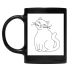 Кружка цветная UV-DTF