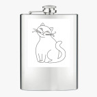 Фляжка стальная