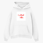 Толстовка худи оверсайз