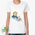 Женская футболка органик