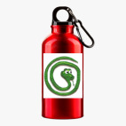 Металлическая бутылка 400 мл UV-DTF