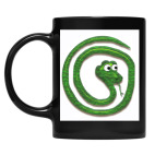 Кружка цветная UV-DTF