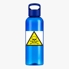 Прозрачная спортивная бутылка