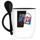 Кружка с ложкой