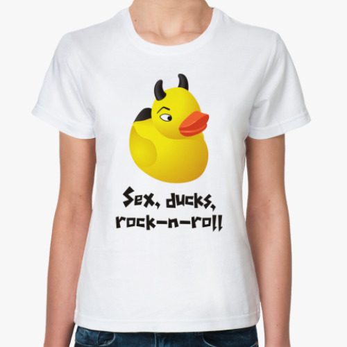 Классическая футболка Bad ducky